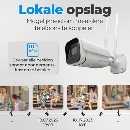 Camguard Bullet WiFi 3K HD