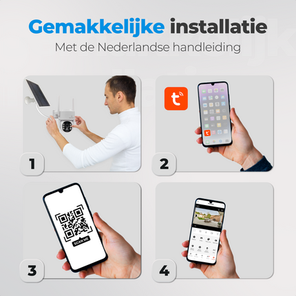 Camguard 4G Solar beveiligingscamera
