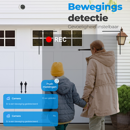 Camguard Dome WiFi 3K HD beveiligingscamera